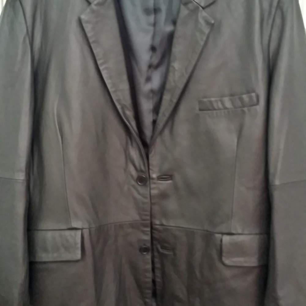 Reilly Olmes 2XL Black leather jacket, soft af!